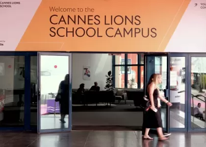 Cannes Lions School Campus entrance